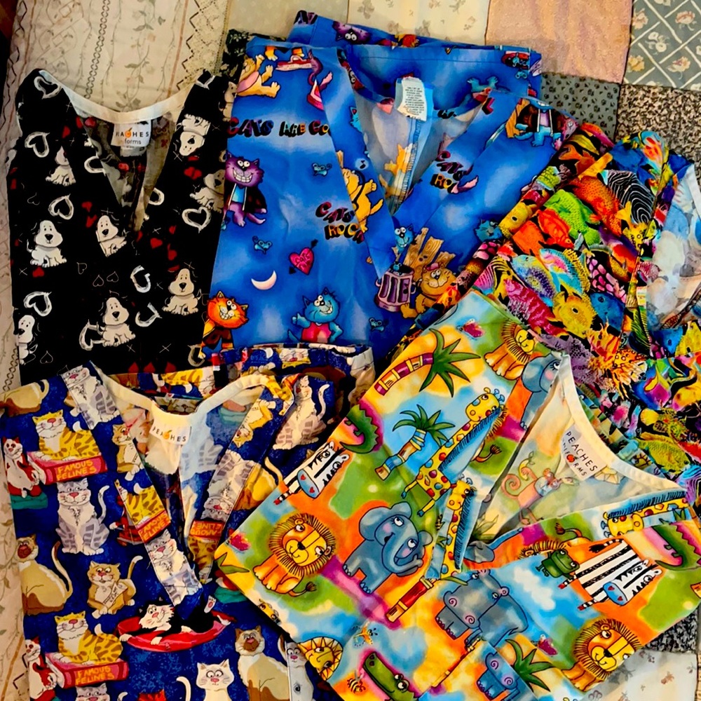 Scrub Tops